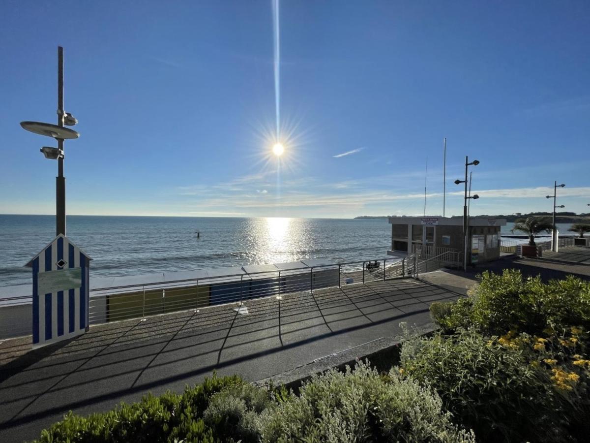 Appartement Duplex En Front De Mer Avec Terrasse - Acces Direct Plage - 2 Chambres + Cabine - Fr-1-361-456 Saint-Pair-sur-Mer Exterior photo
